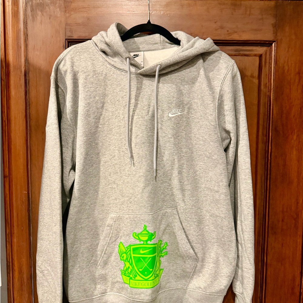 Nike Golf special edition Light Gray Pullover Hoodie with Subtle Logo